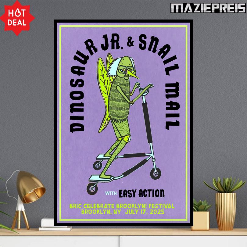 Snail Mail Poster – BRIC Celebrate Brooklyn 2025 Event