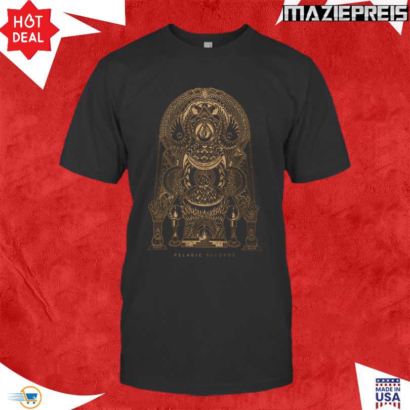 T Shirt Pelagic Records Reaching Hands