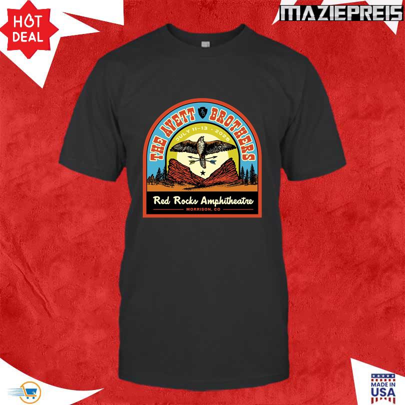 The Avett Brothers Shirt – Red Rocks Amphitheatre 2025 Concert