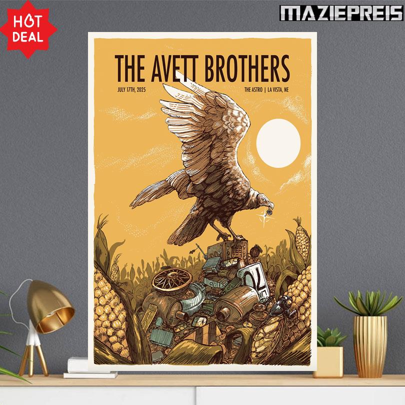 The Avett Brothers Show July 17 2025 The Astro Amphitheater Poster