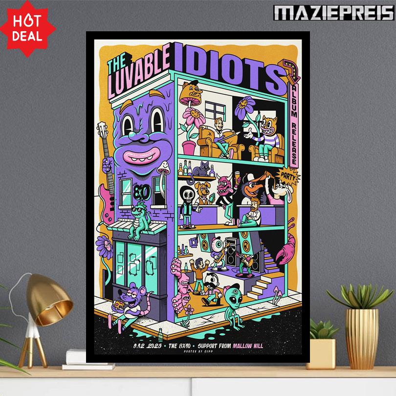 The Luvable Idiots Sep 12 2025 The 8x10. Baltimore, MD Poster