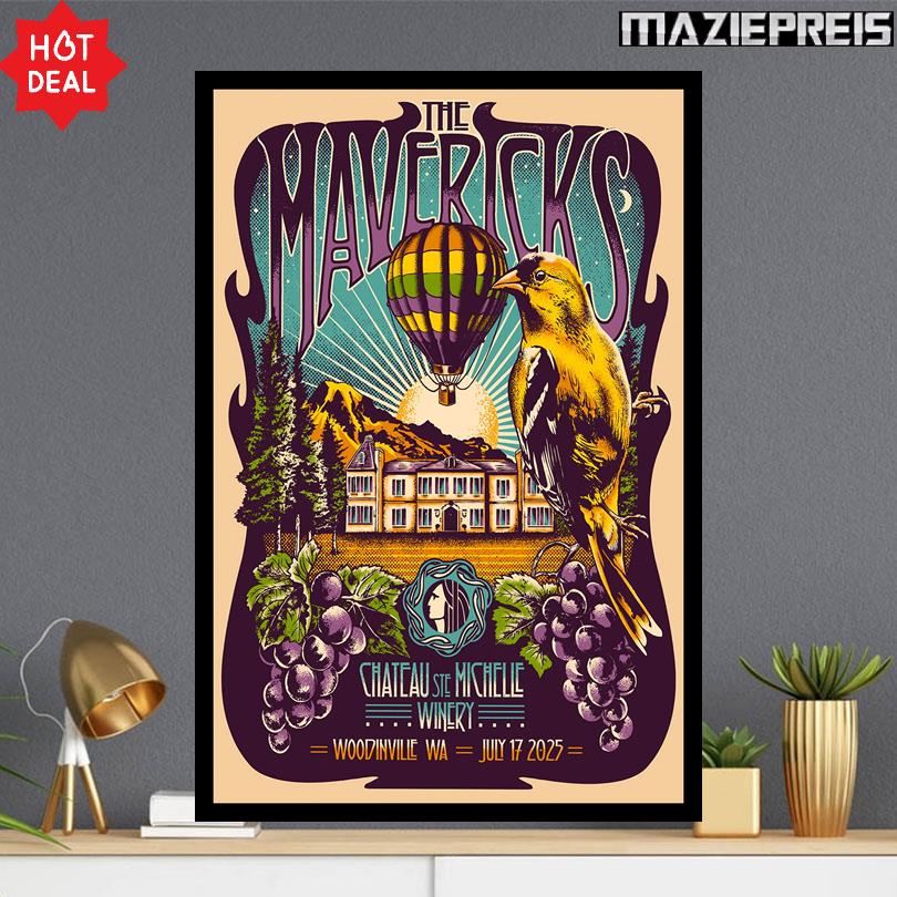 The Mavericks Winery Show Poster 2025
