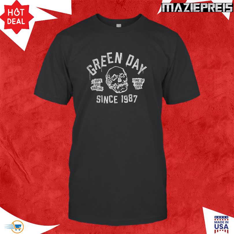 Time Of Your Life T Shirt - Green Day