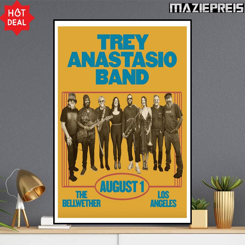 Trey Anastasio Tour Print – Bellwether LA – August 2025