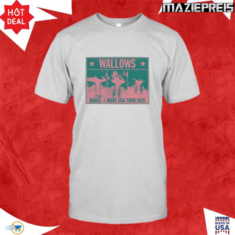 Wallows Colorblock Faces Shirt