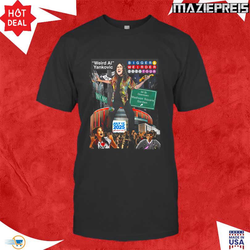 Weird Al Yankovic Shirt – New York NY July 12 2025