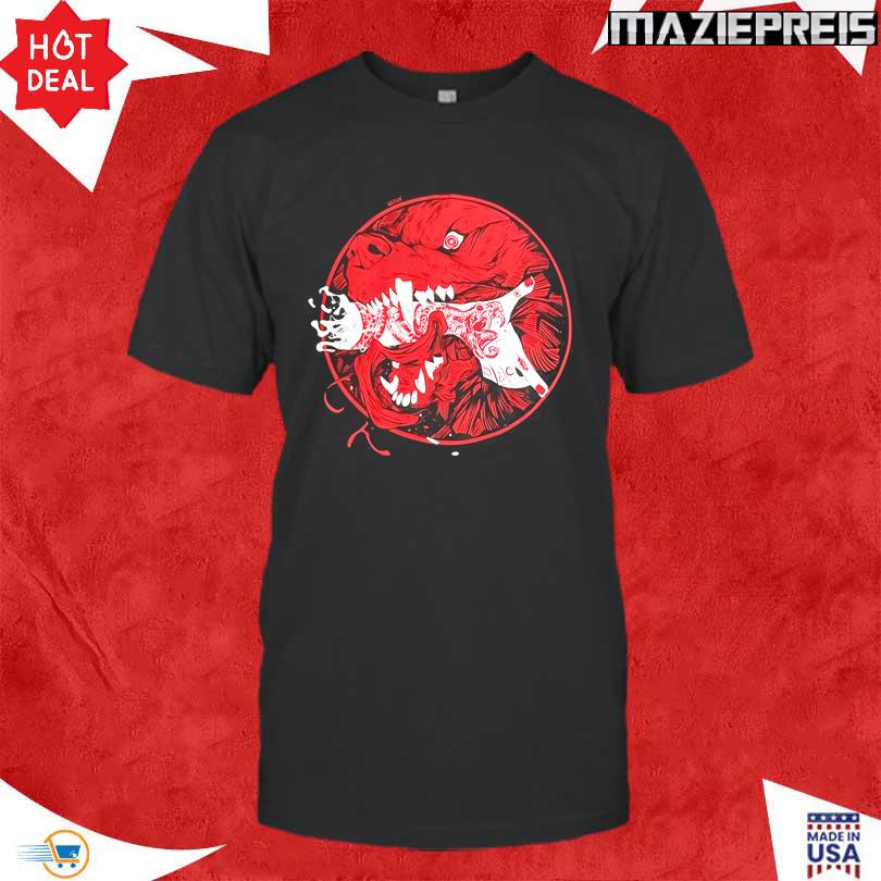 WolfSkullJack Hand That Feeds Tee