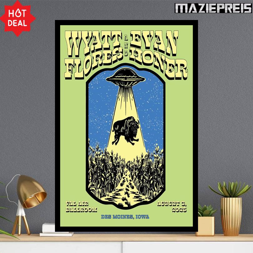 Wyatt Flores Poster – Saint Charles Hinterland Show 2025