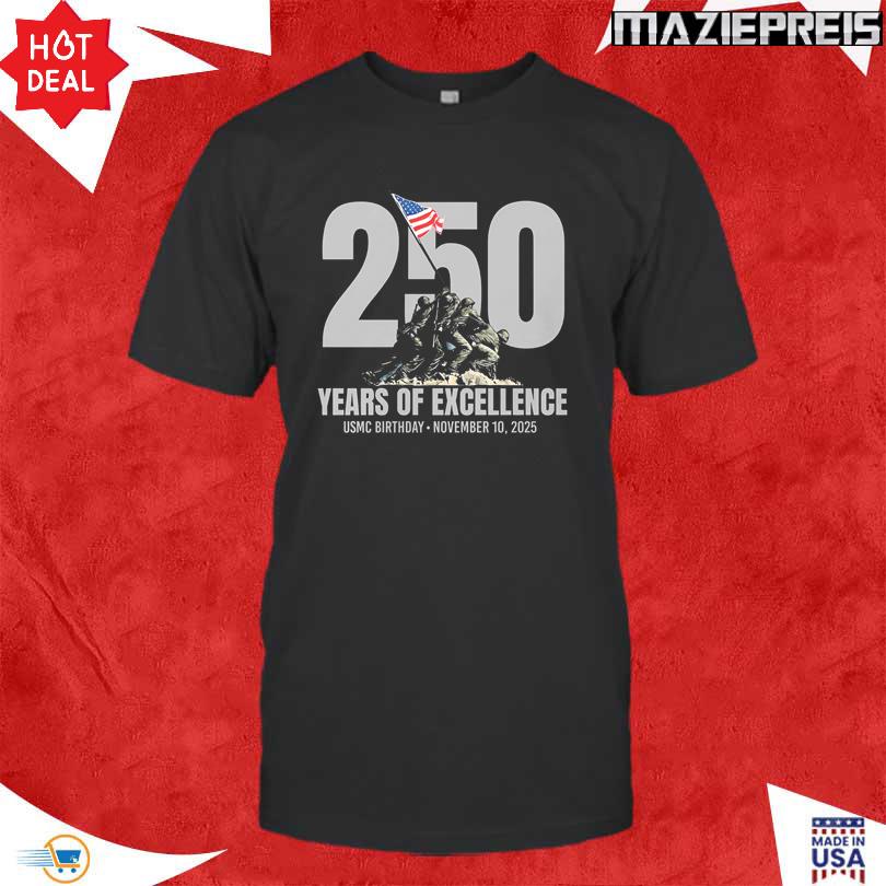 250th USMC Birthday Iwo Jima T-Shirt